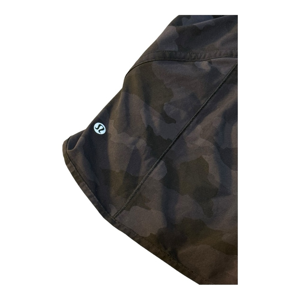 Lululemon Track That Short Size 6 inseam 5 in Formation Camo Deep Coal Multi - Picture 6 of 8